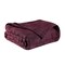 Edge Collections - 108" x 90" - Purple - Cozy Geometric Blanket for Every Season - 1 Piece